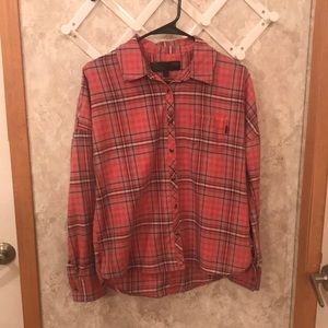 Women’s Vans long sleeve button down shirt